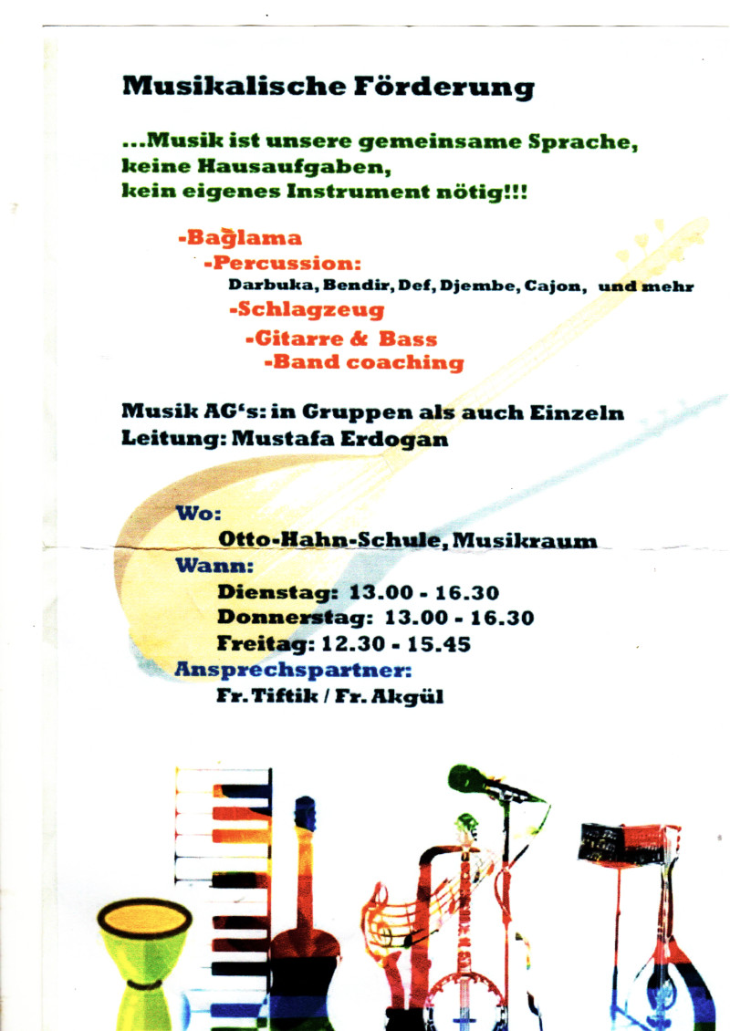 Flyer der Baglama AG