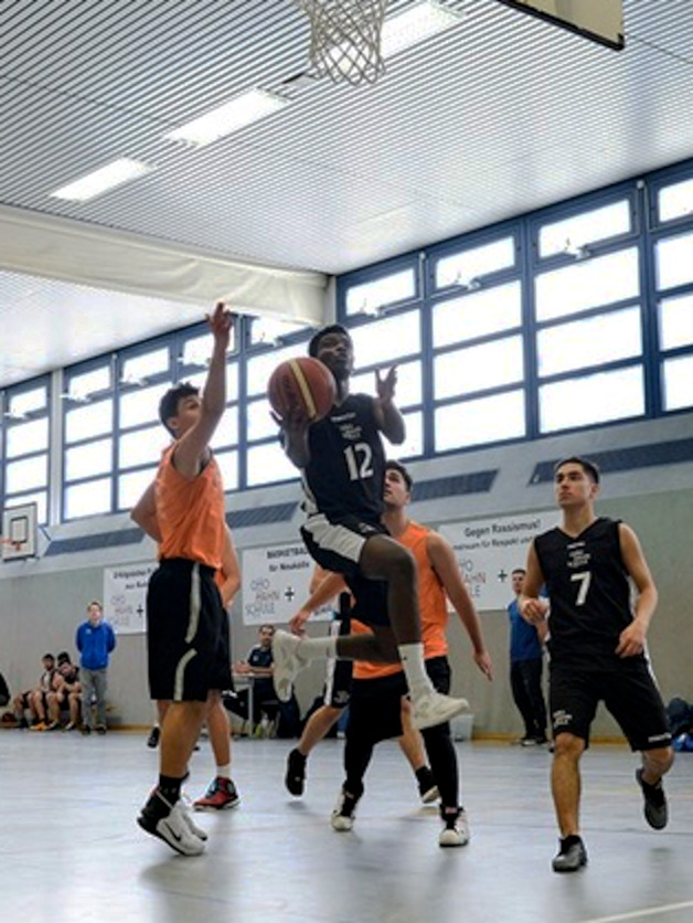 Basketball Spielszene