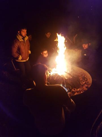 Am Feuer