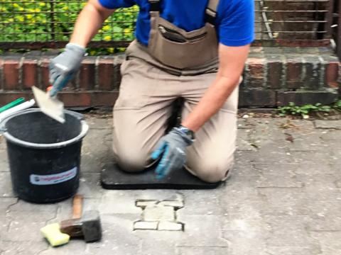 Stolpersteinlegung
