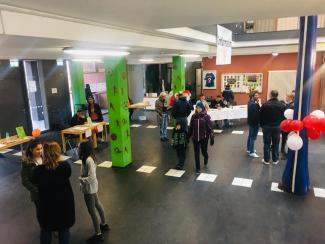Foyer beim Tag der offenen Tür