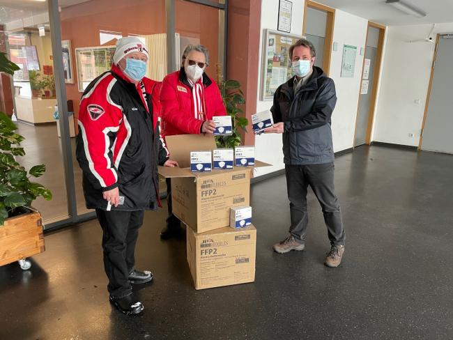 Union unterstützt die OHS mit FFP2-Masken